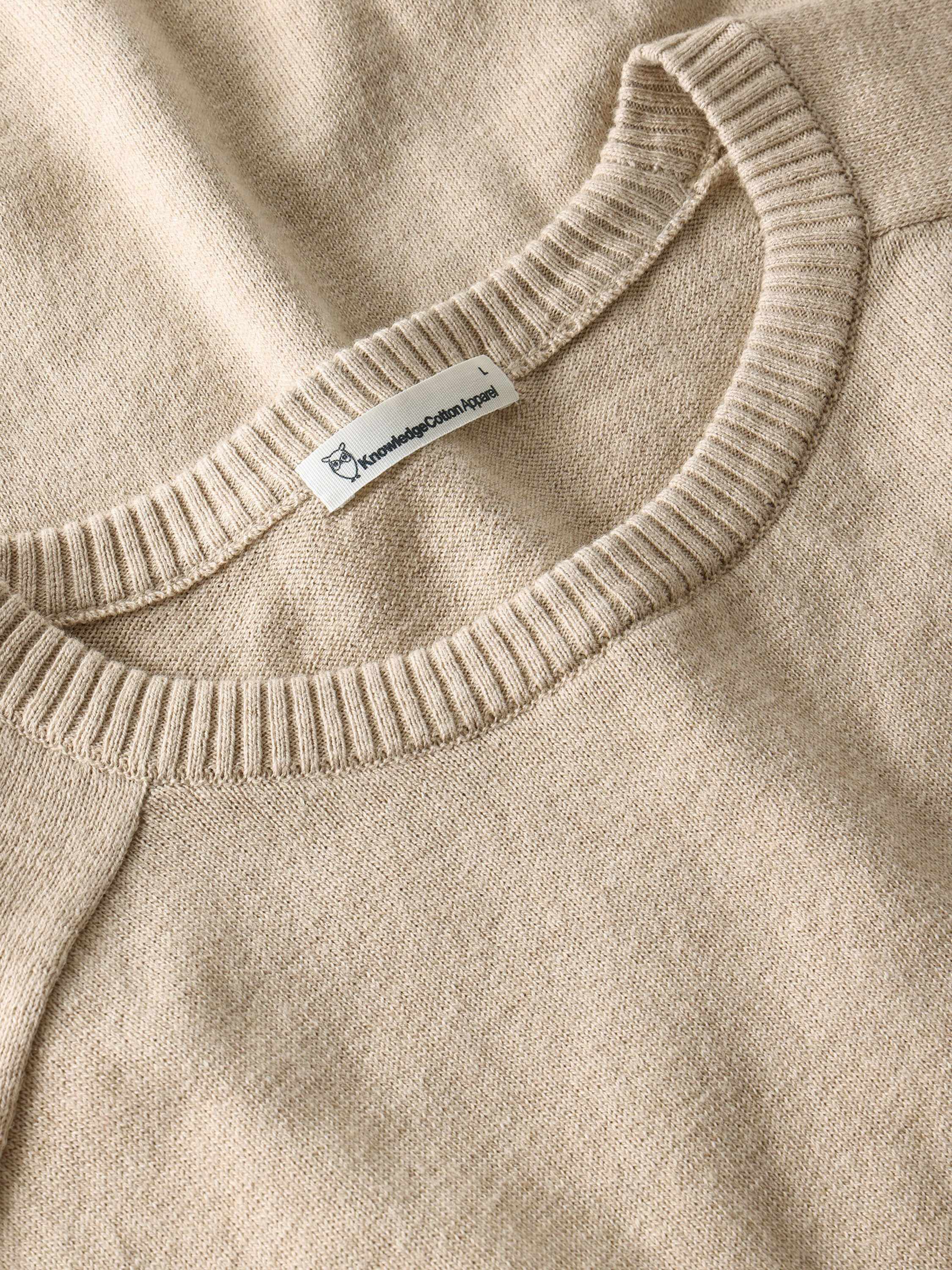 Cashmere crew neck sweater