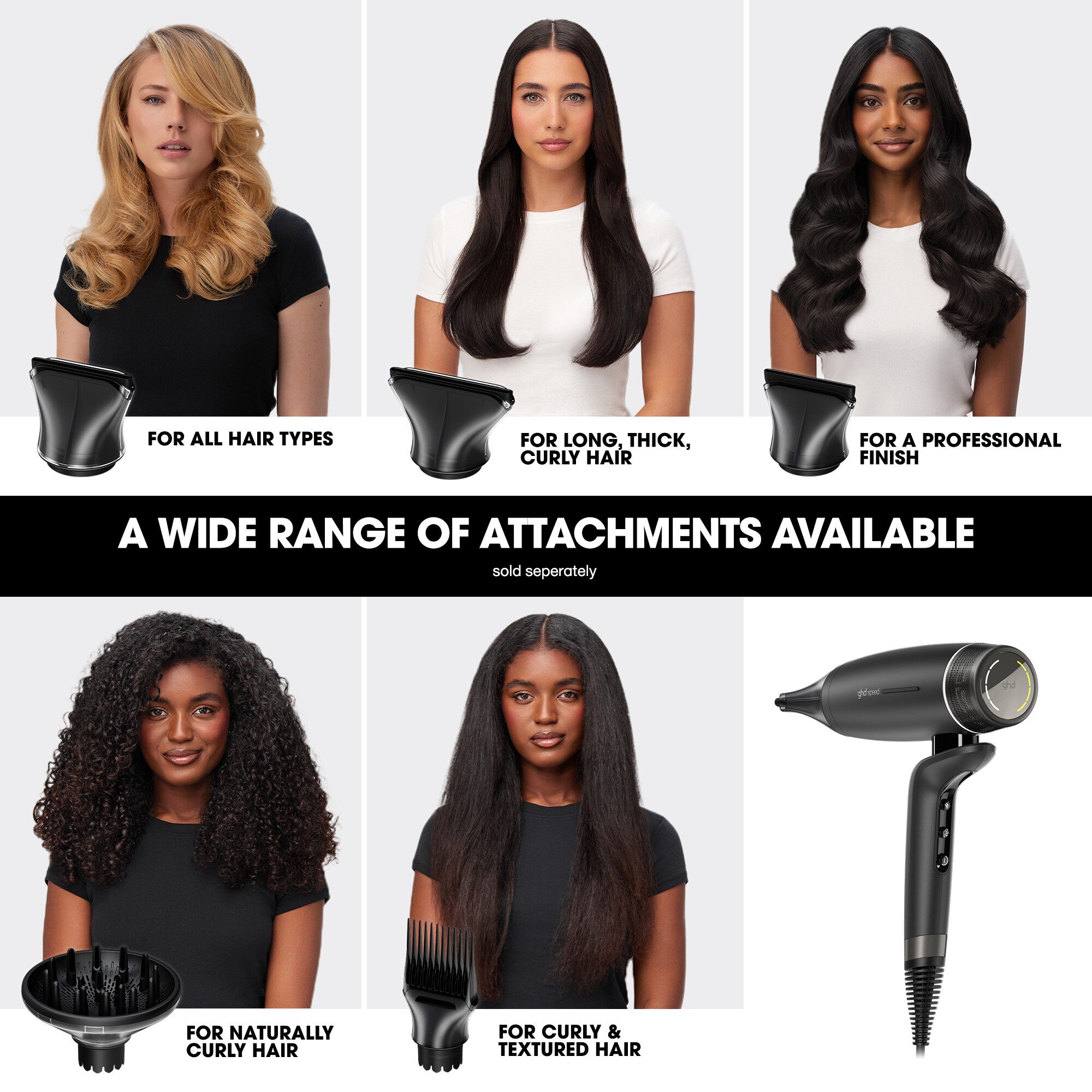 ghd Professional Curly Hair Diffuser