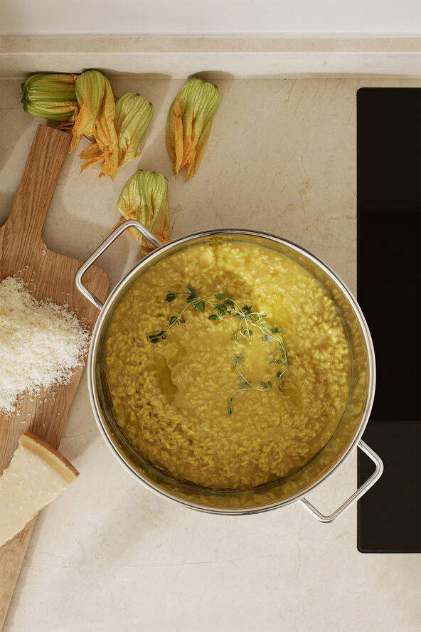 Sautergryde 28 cm Rustfrit stål med 2 håndtag