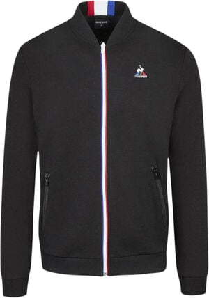 tricolor full zip sweatshirt