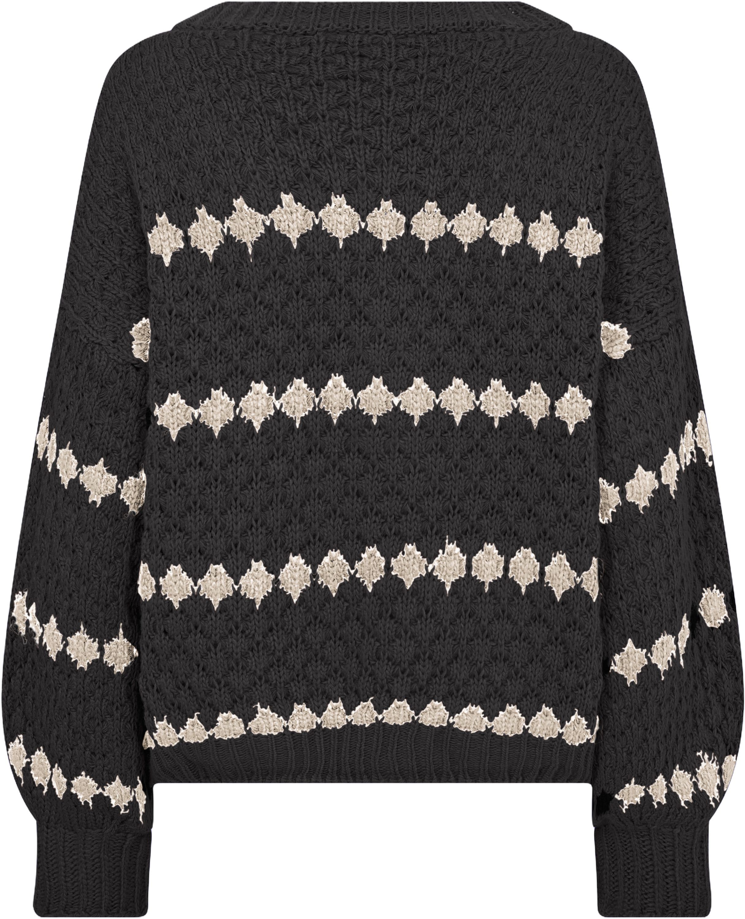 Bano Blouse stripe knit