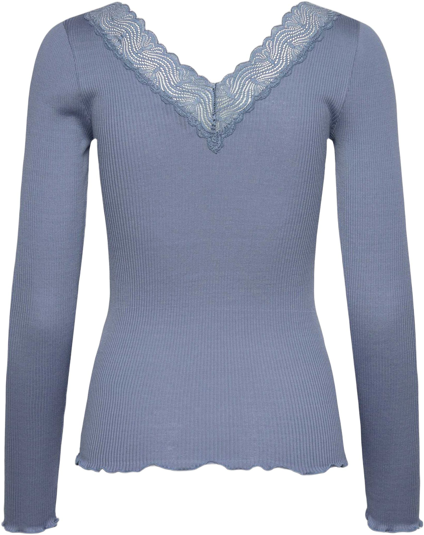 RWBeatha Silk LS V-neck T-shirt