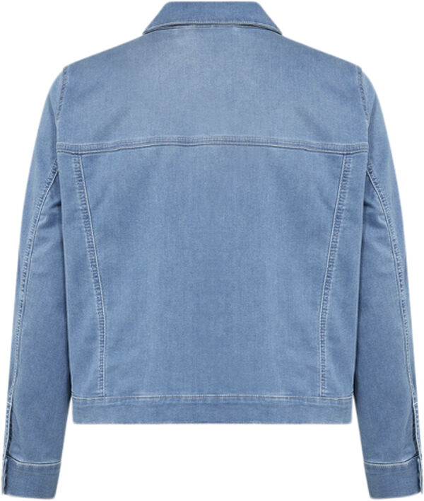Curvy WA-SUMMER 9 Jakke Lys denim