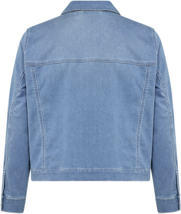 Curvy WA-SUMMER 9 Jakke Lys denim