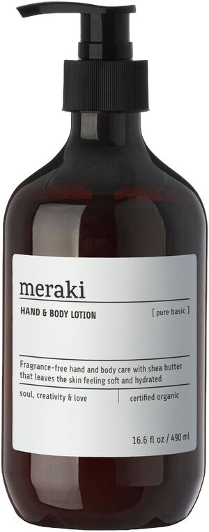 Hand & body lotion, Pure Basic,