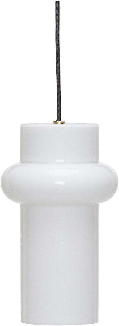 Pilule Pendant Up Shiny White