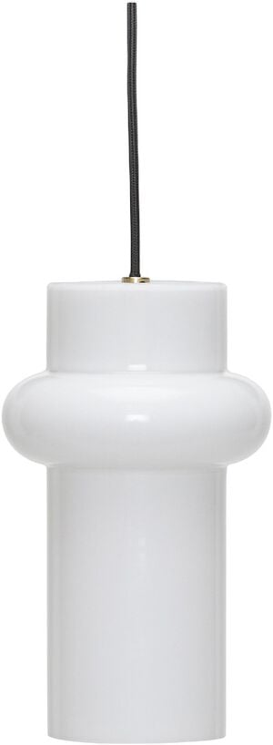 Pilule Pendant Up Shiny White