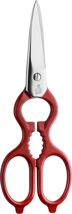 Køkkensaks Rustfritstål Rød Fuldsmedet 20 cm