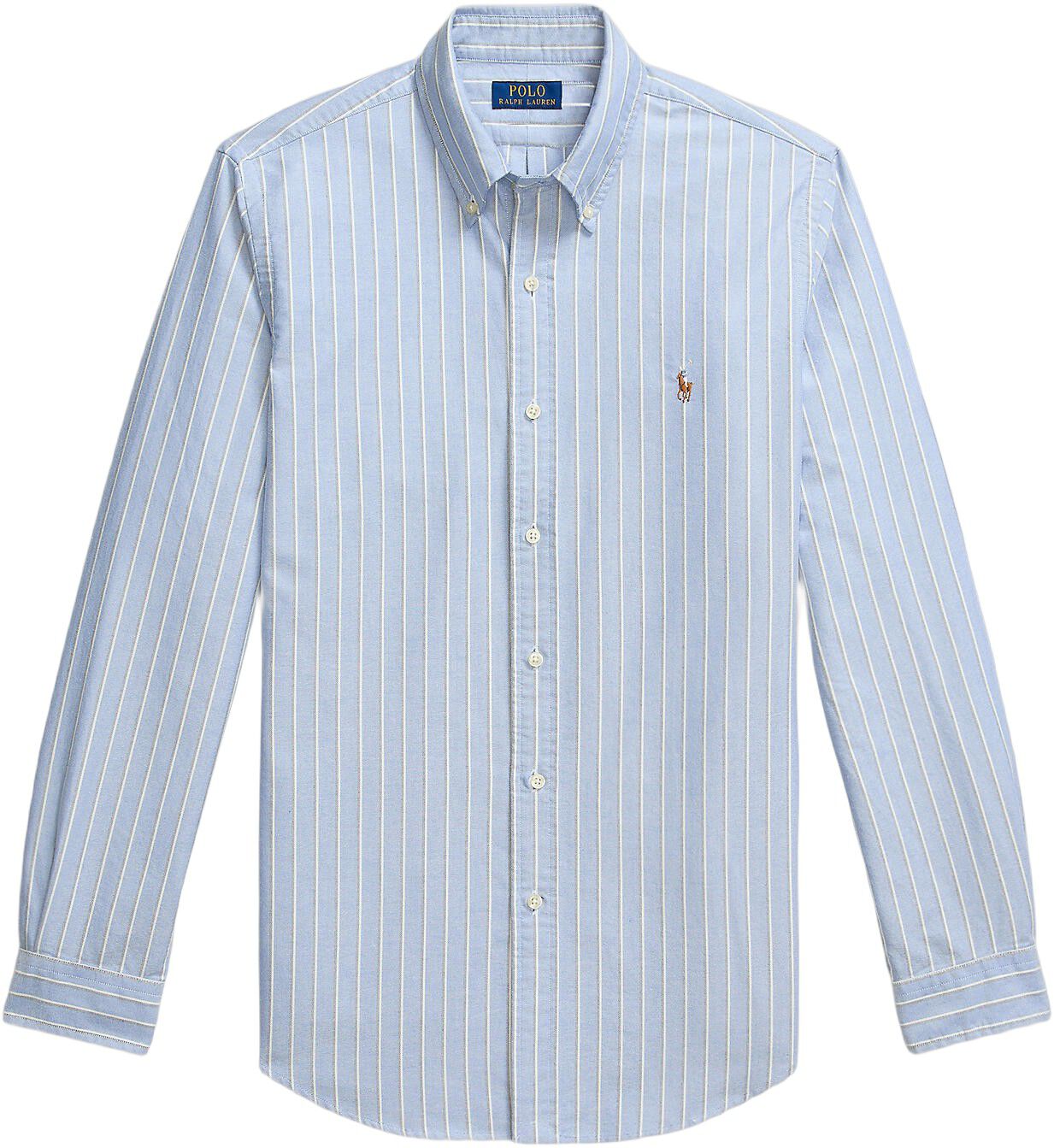 Custom Fit Striped Oxford Shirt