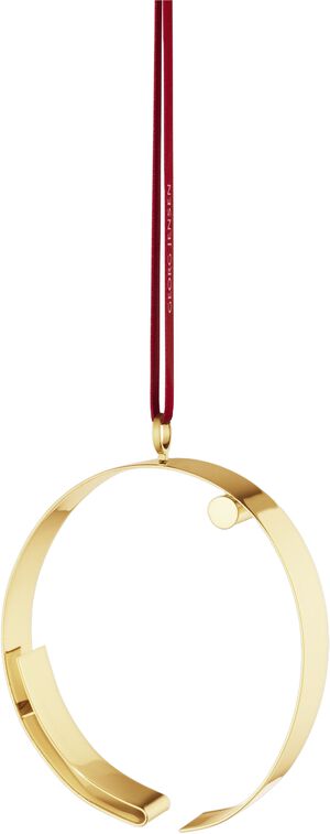 2026 Juleornament bogstavoph&aelig;ng 18kt guld