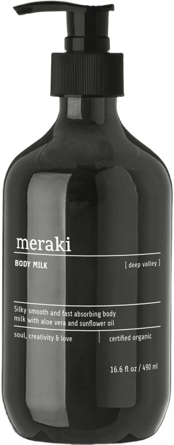 Body milk, Deep valley, 490 ml