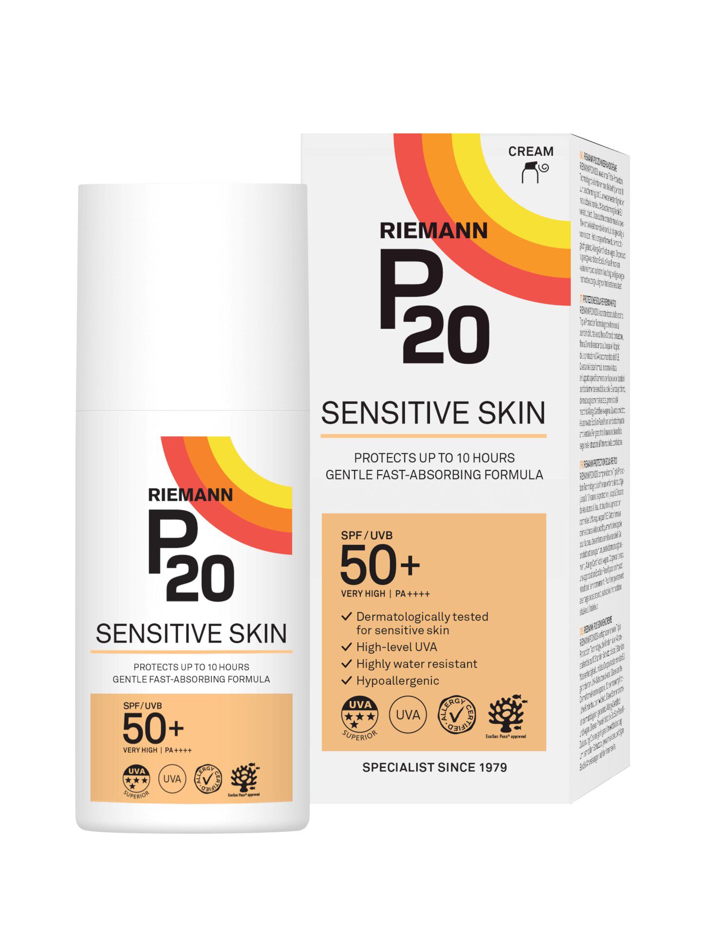 Solcreme Sensitive Skin SPF 50+