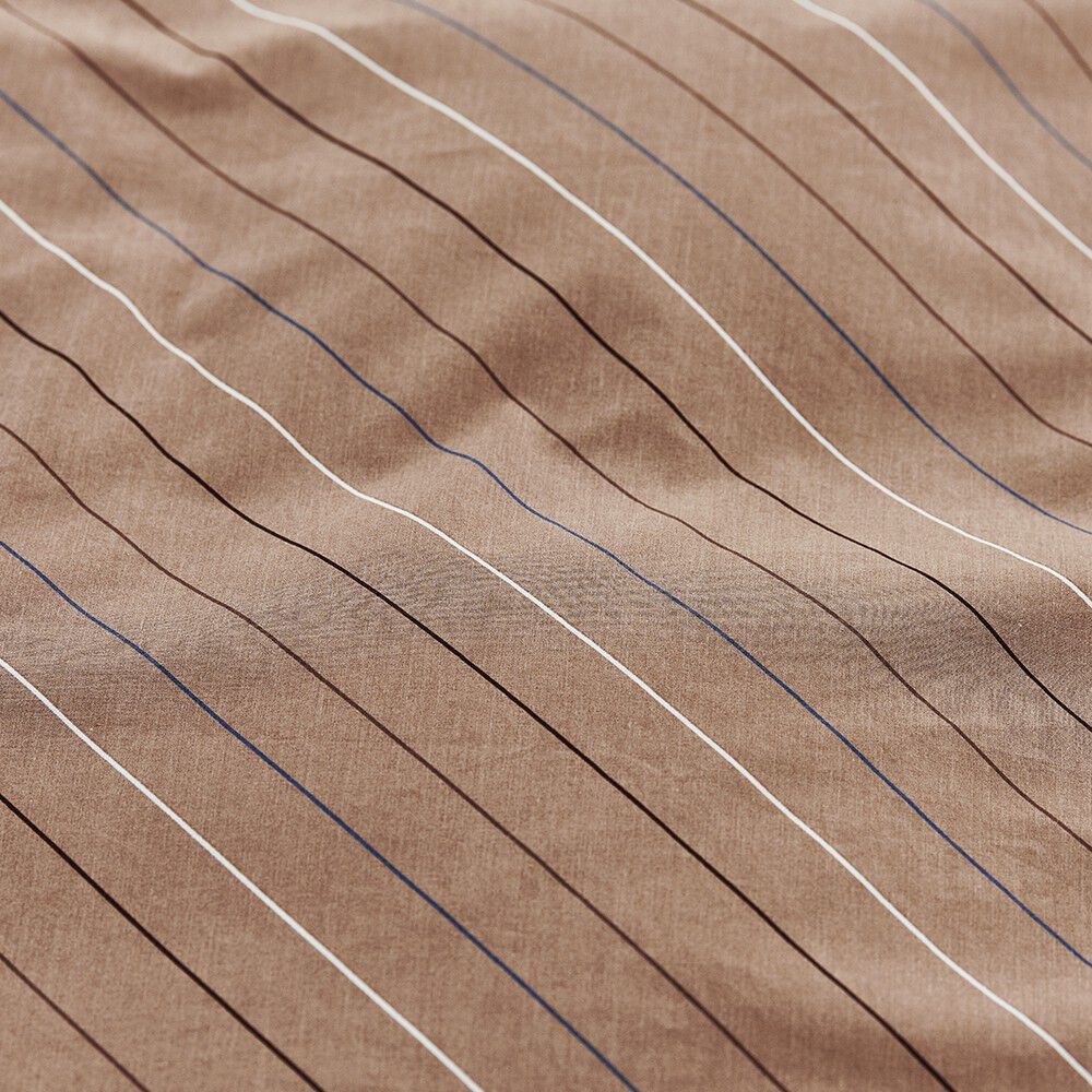 &Oslash;kologisk sengelinned Lune brun - GOTS