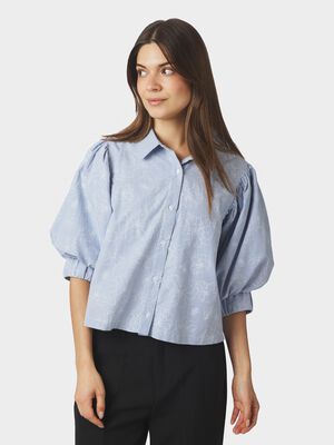 Etta Flower Stripe Shirt