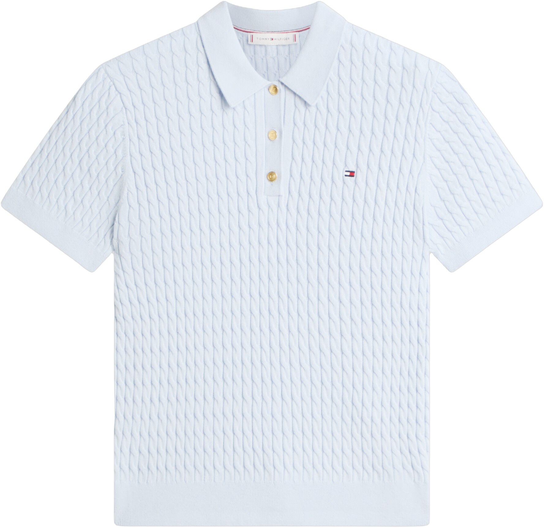 CO CABLE FINE GG POLO S/S SWT