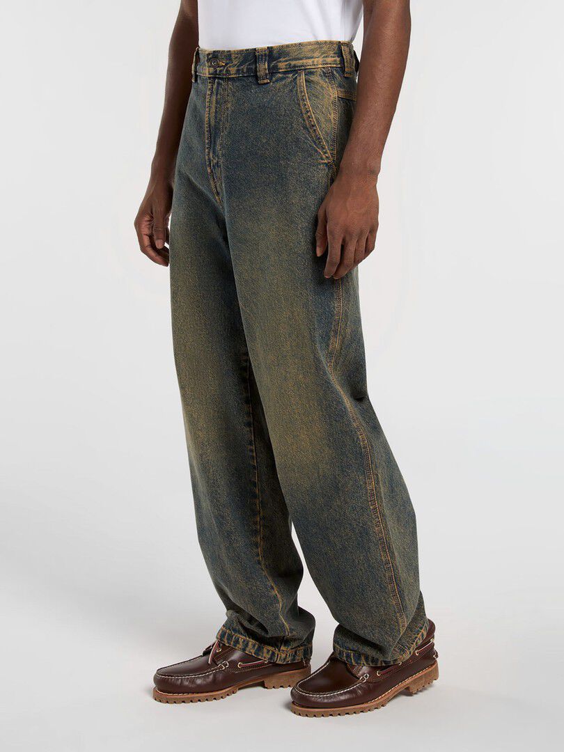 MADISON BAGGY FIT DENIM YELLOW FADE