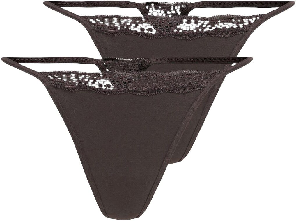 ONLVICKY LACE STRING THONG 2-PACK A