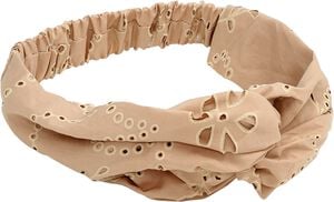 Floral Broderie Twist Headband