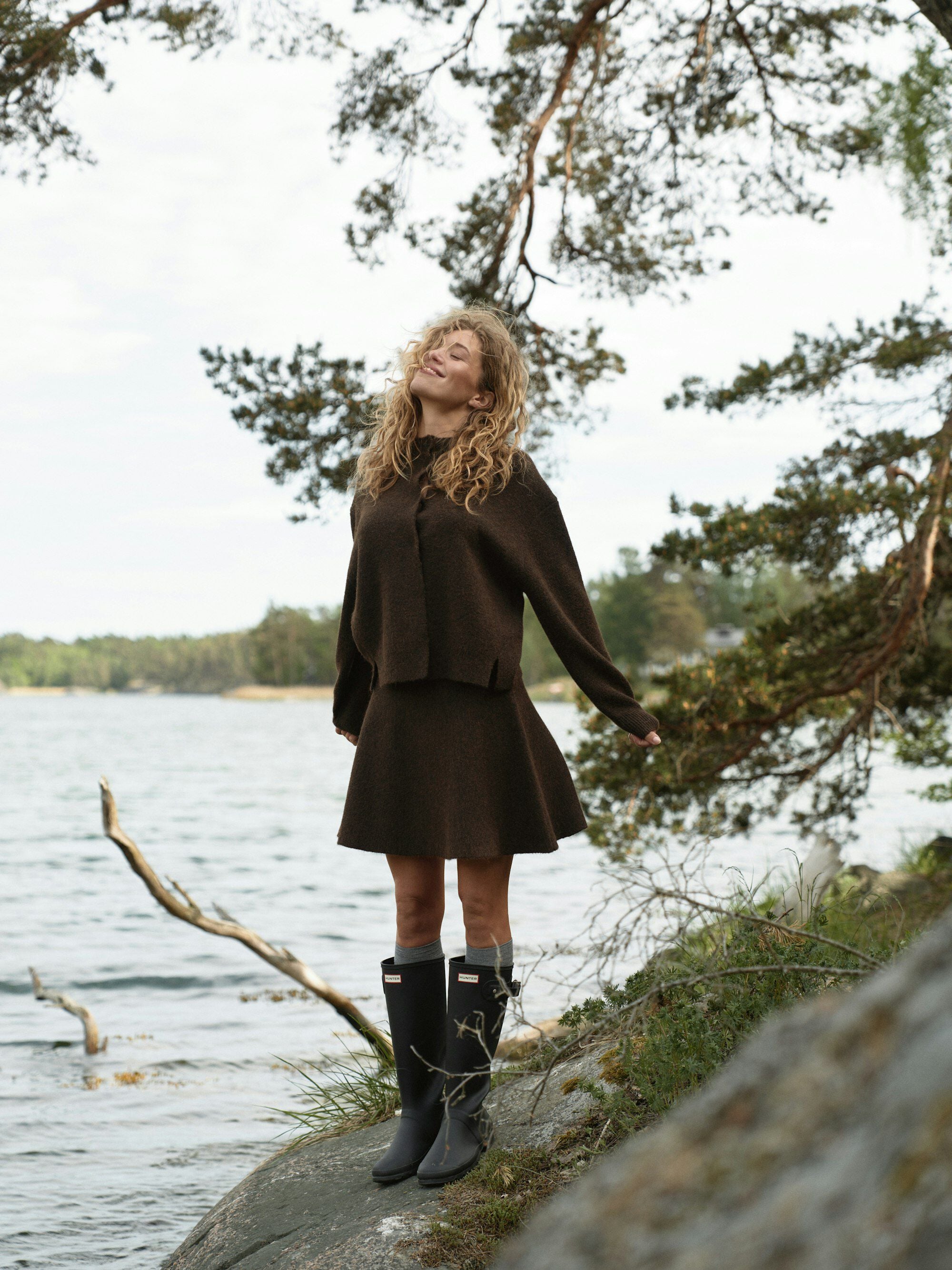 Dione Fluffy Knit Cardigan