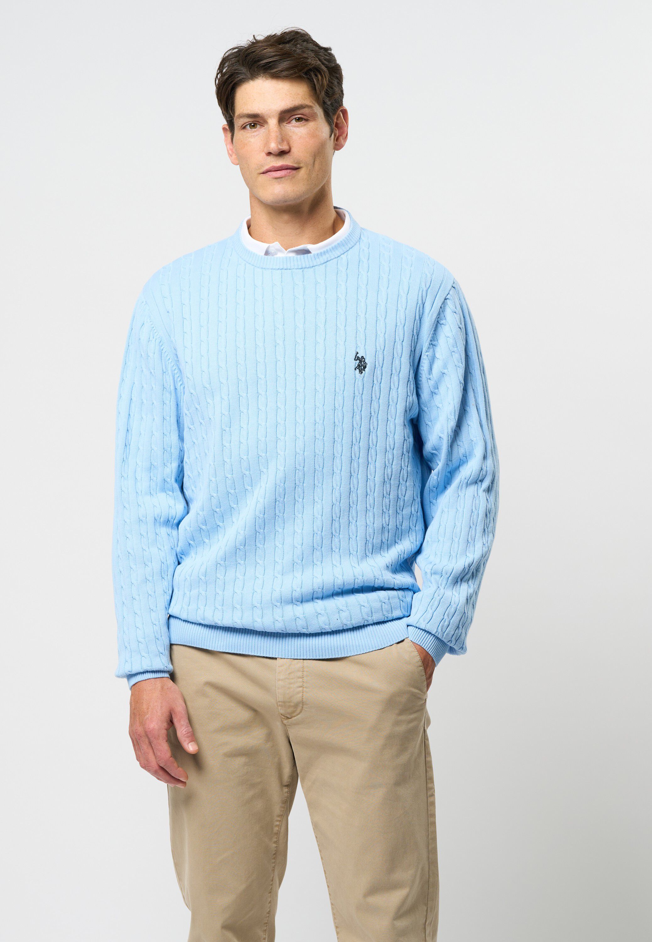 MADS REG COT USPA M KNIT