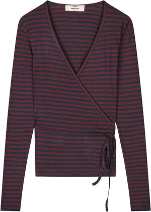 2x2 Cotton Stripe Susi LS Top