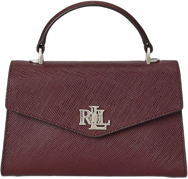 Crosshatch Leather Small Farrah Satchel