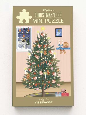GLOWING CHRISTMASTREE - minipuslespil