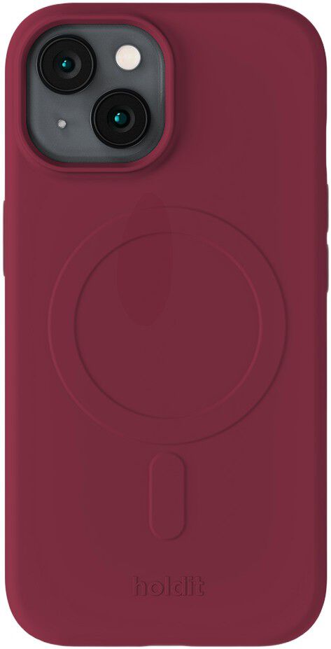 Soft Magsafe Case iPhone 15/14/13 Red Velvet