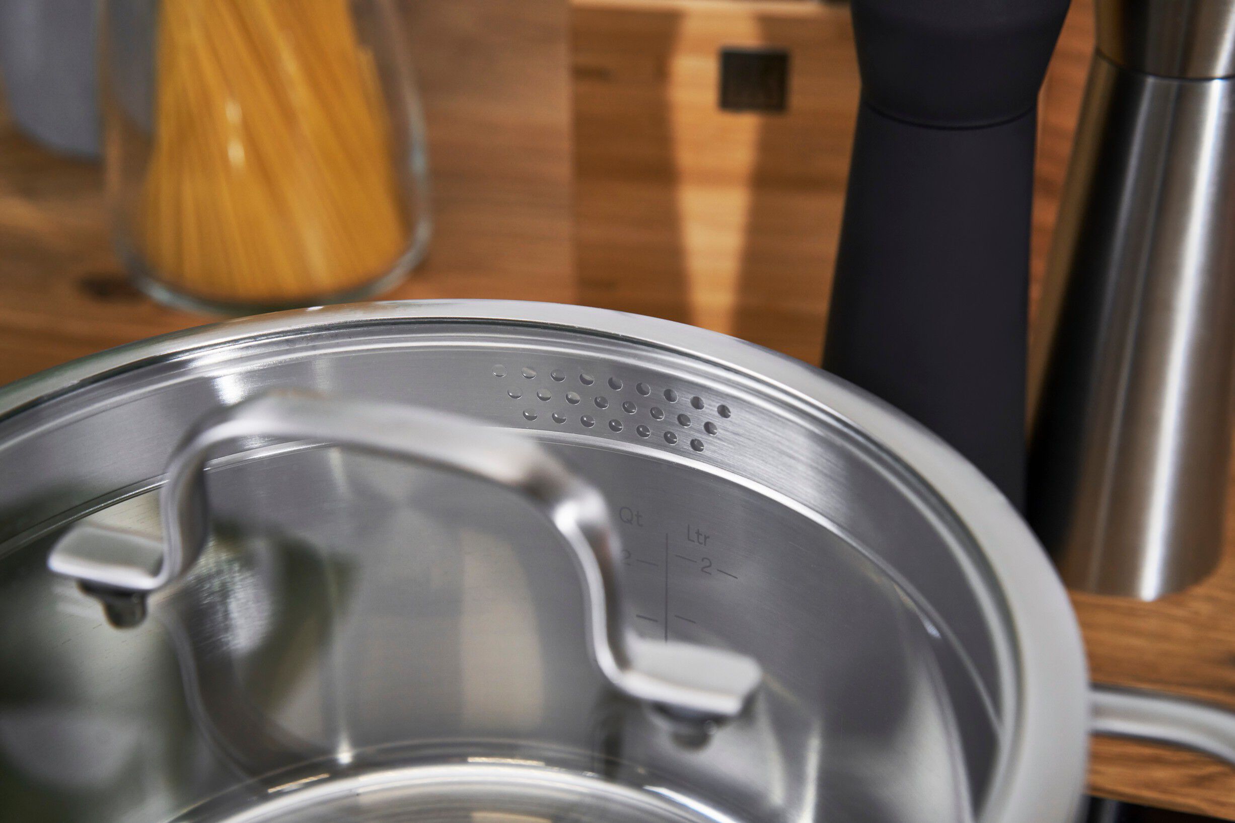 TrueFlow Grydes&aelig;t 4-dele, Rustfrit st&aring;l