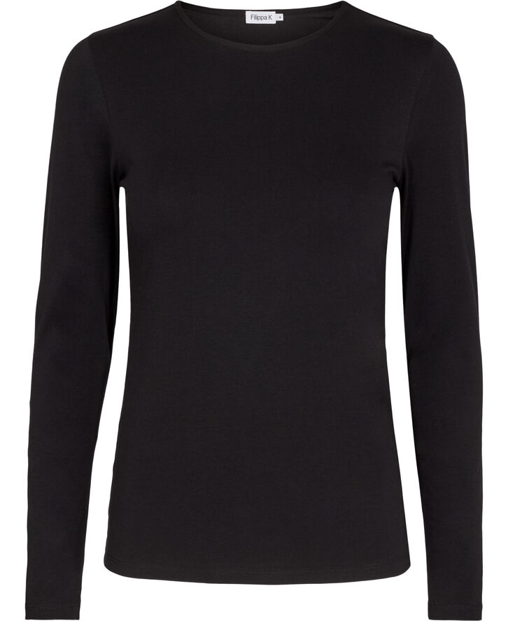 Cotton stretch long sleeve