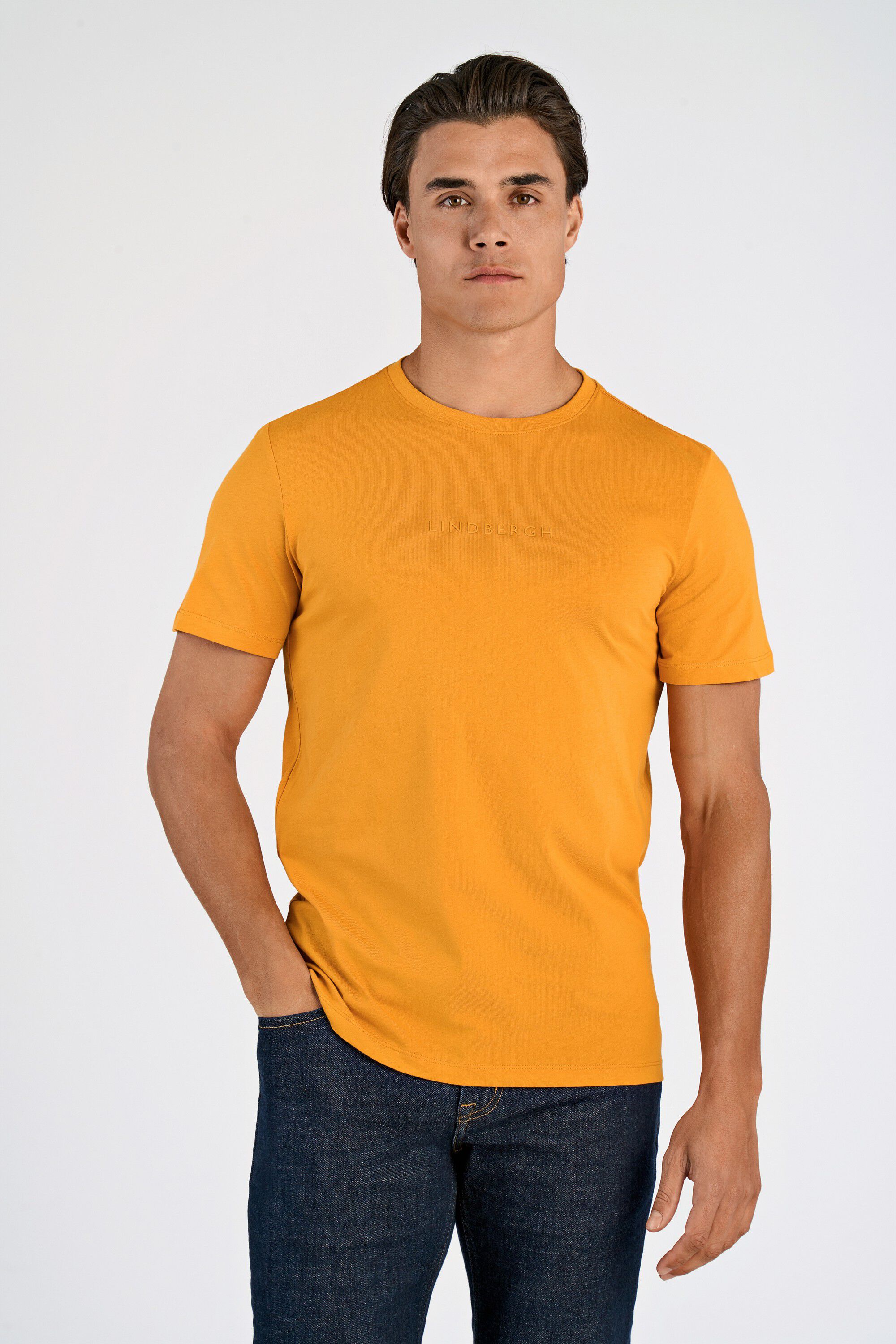 Lindbergh print tee S/S