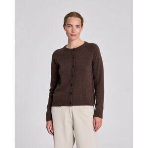 Gry L/S Cardigan Lambswool Knit