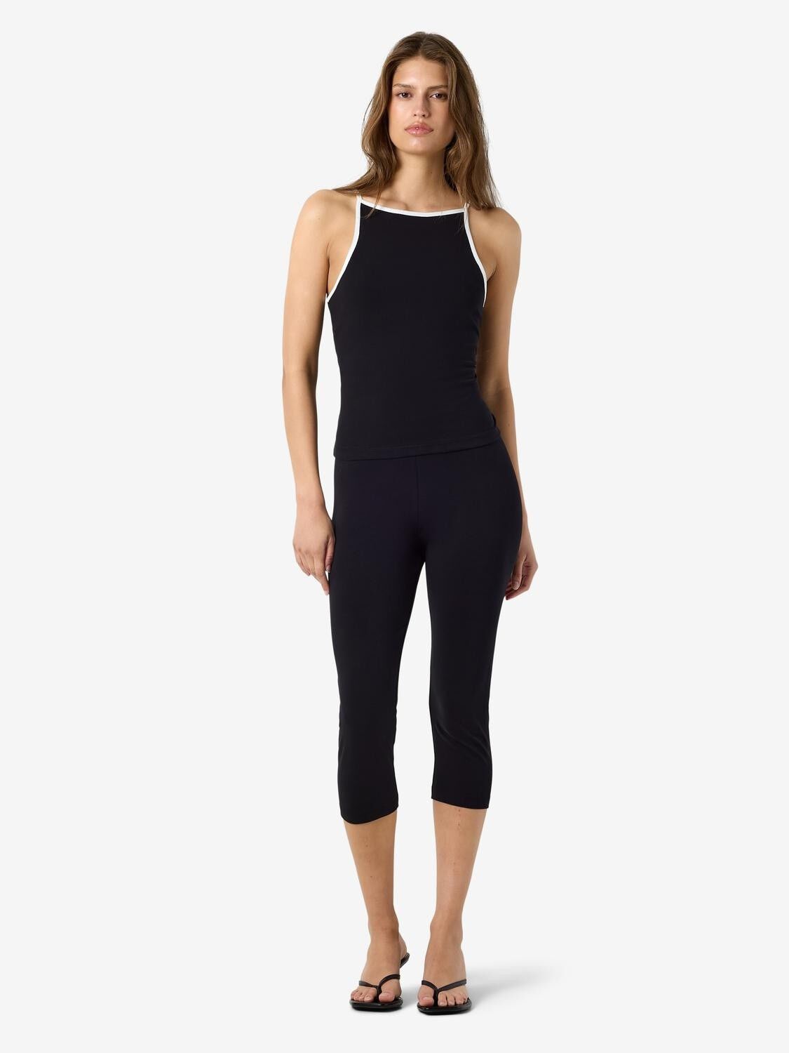 NMELLA SINGLET CONTRAST TANK TOP TN