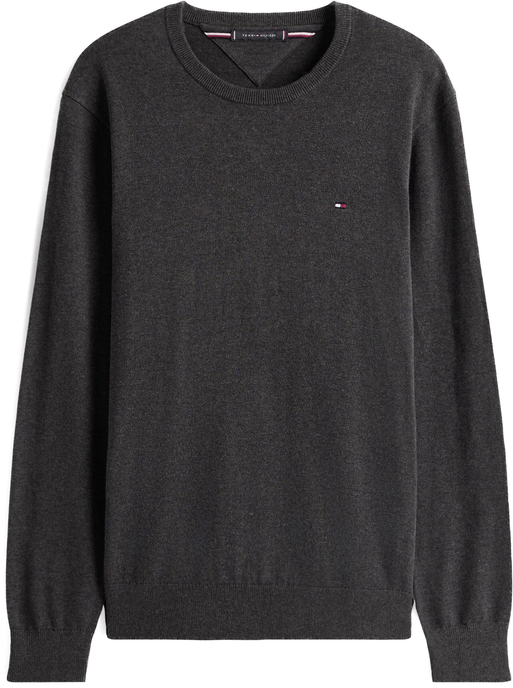 Flag Embroidery Crew Neck Jumper