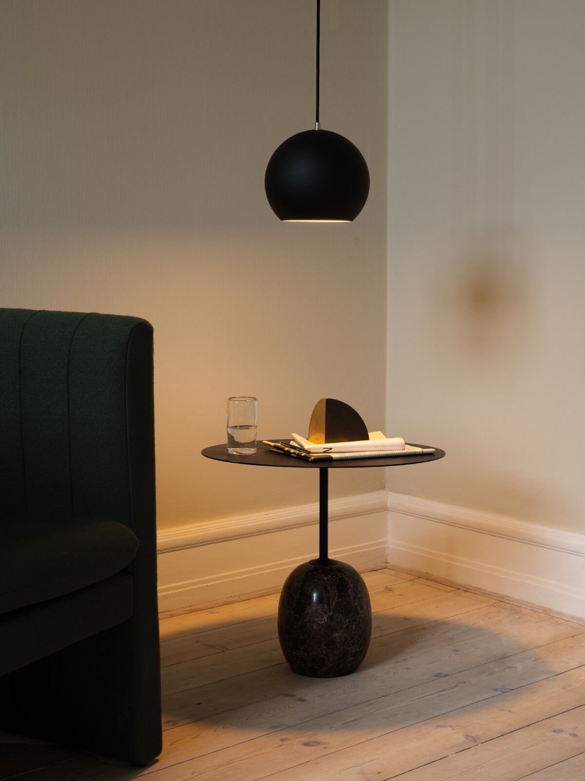 Topan Pendant - VP6 - Matt Black