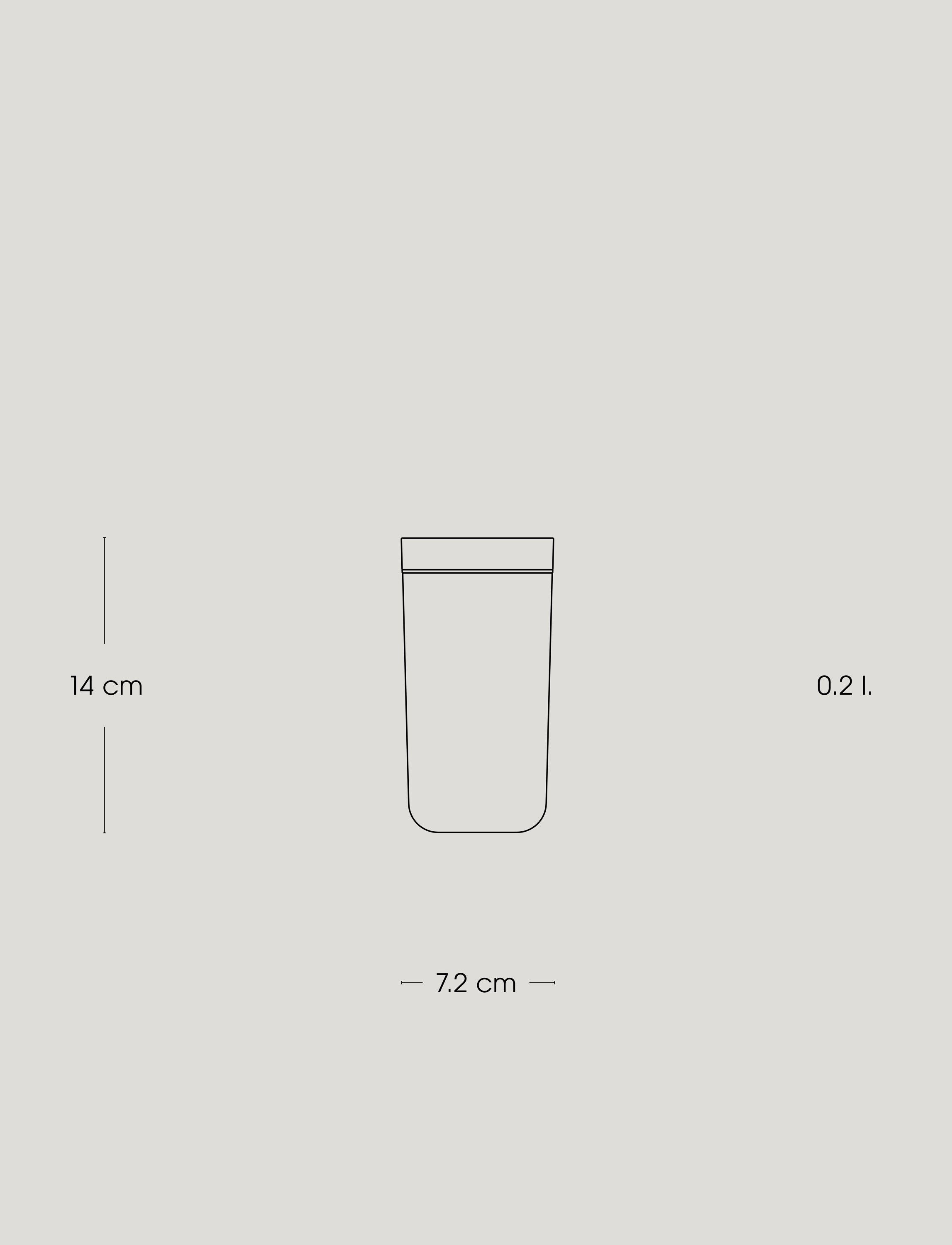 To Go Click termokop 0.2 l. Courage