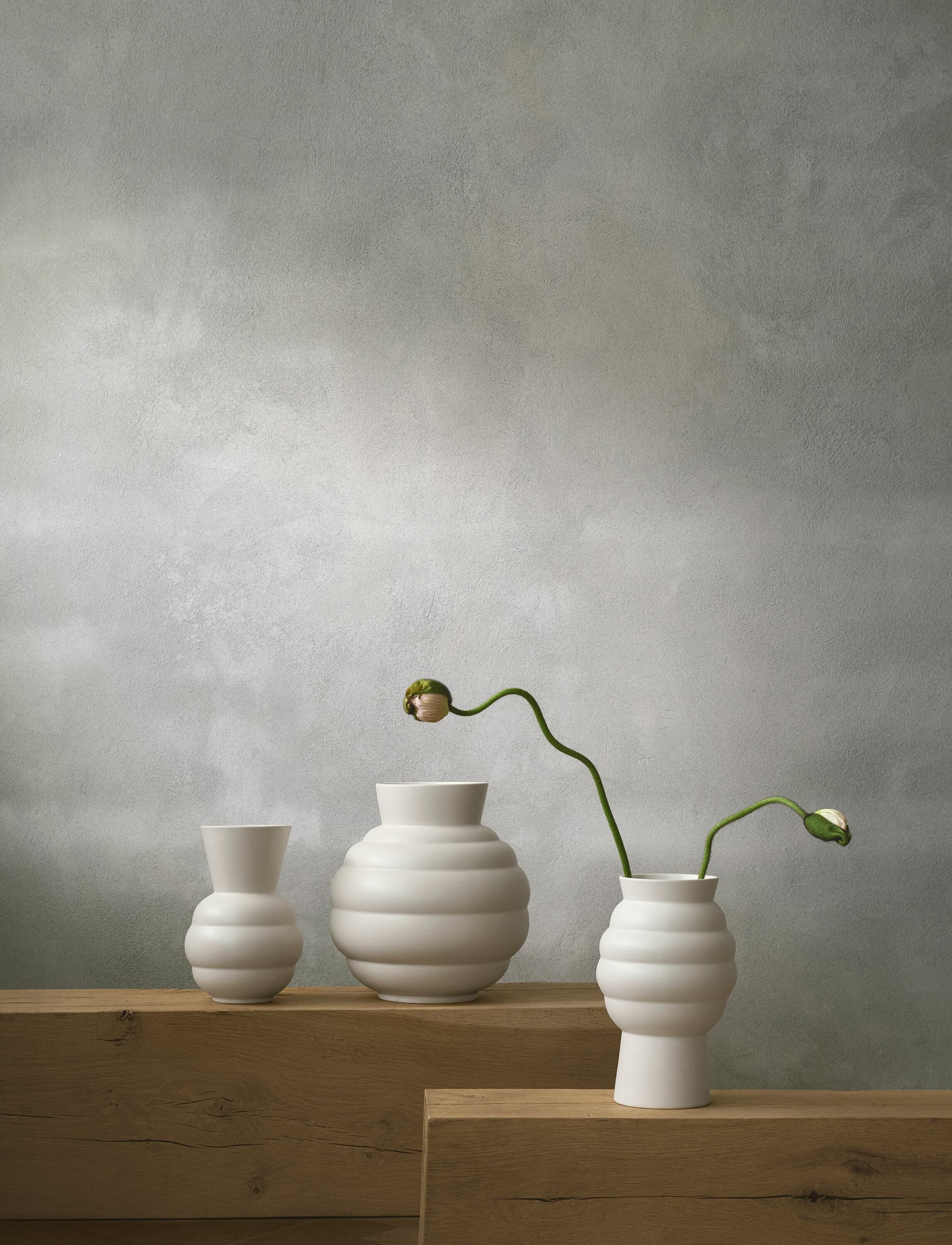 Tortus Archie vase No3 white