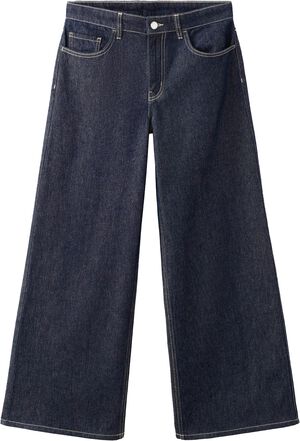 Low-rise wideleg jeans