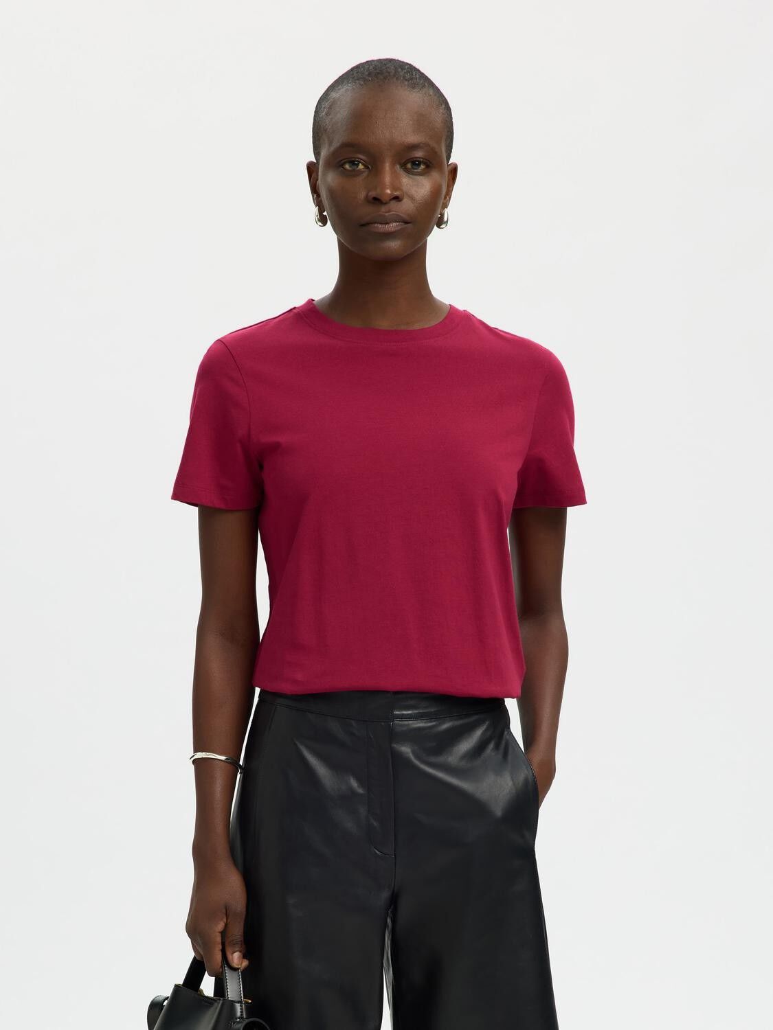 SLWMYESSENTIAL SS O-NECK TEE NOOS