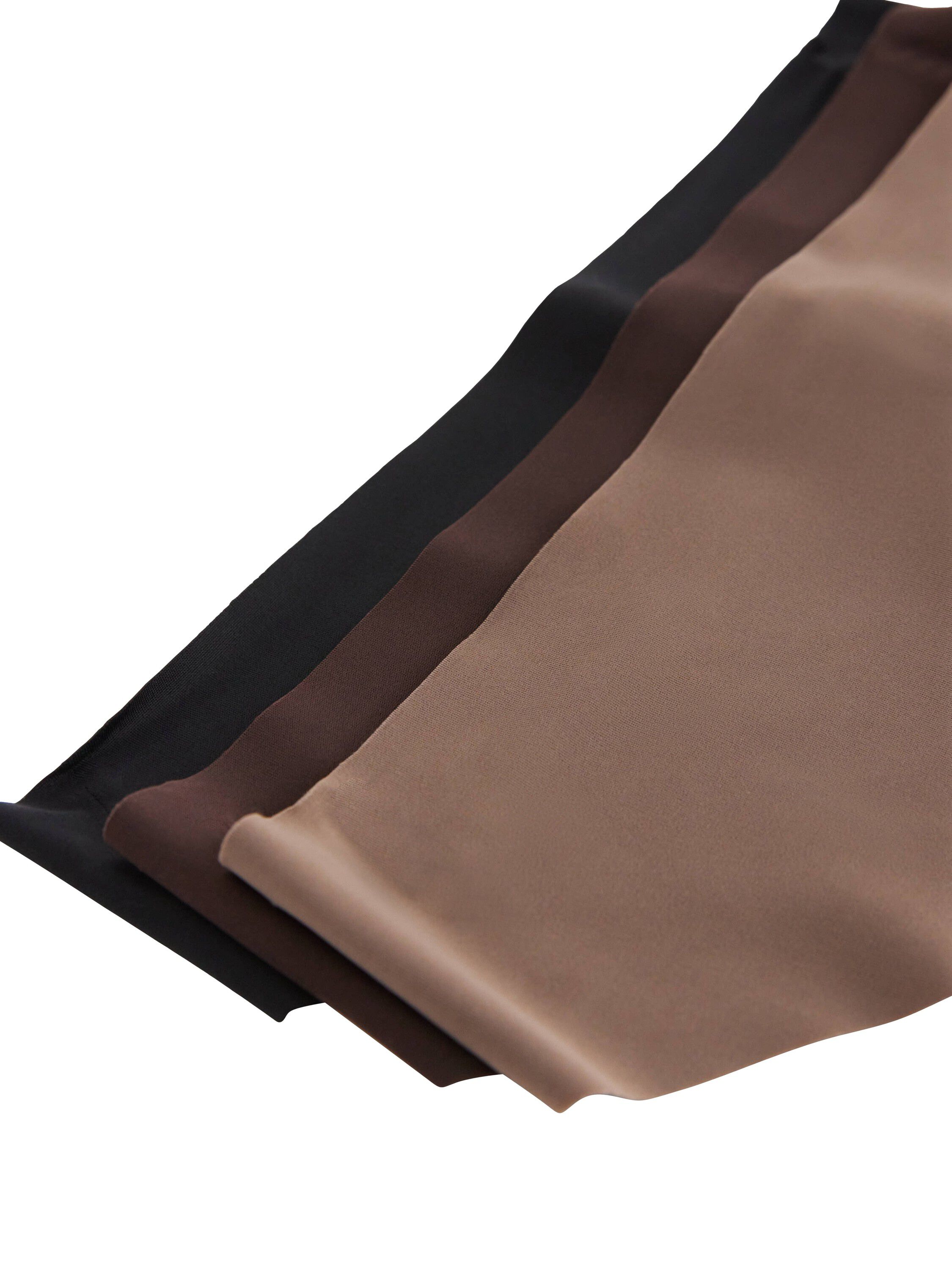 High-waisted thong with an invisibl