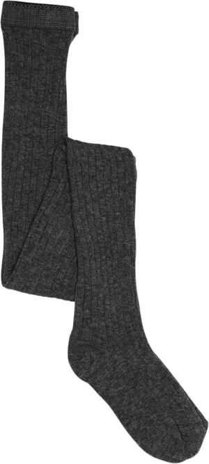 Tights cotton rib