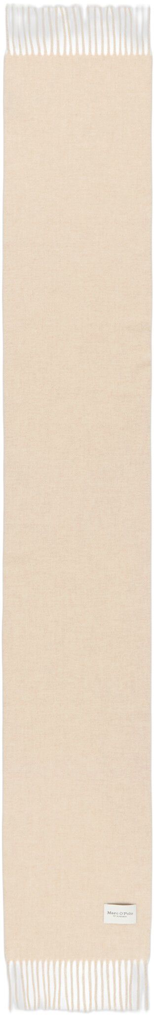 Scarf, woven wool, skinny extra-lon