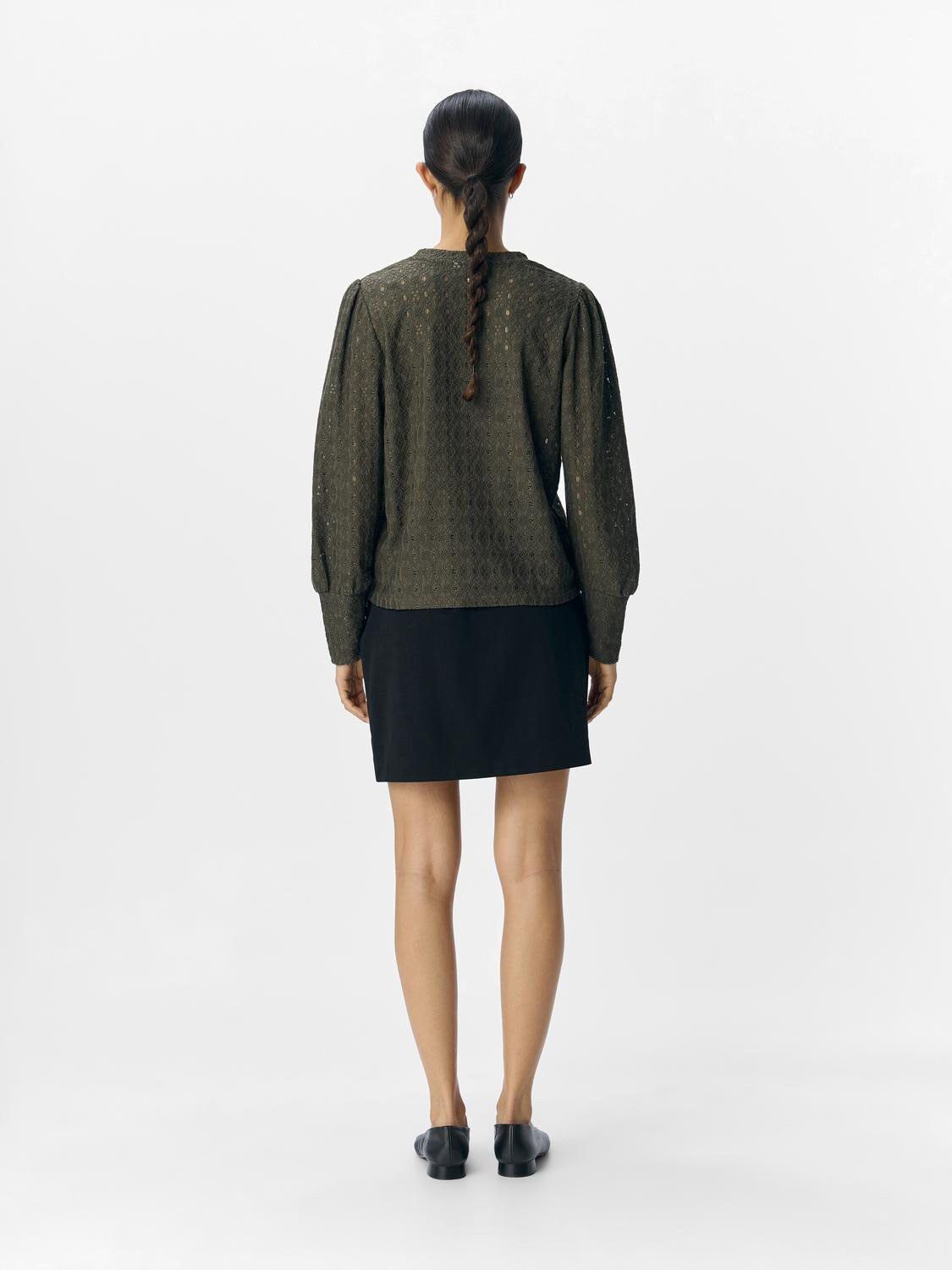 OBJLAILA L/S RE TOP NOOS