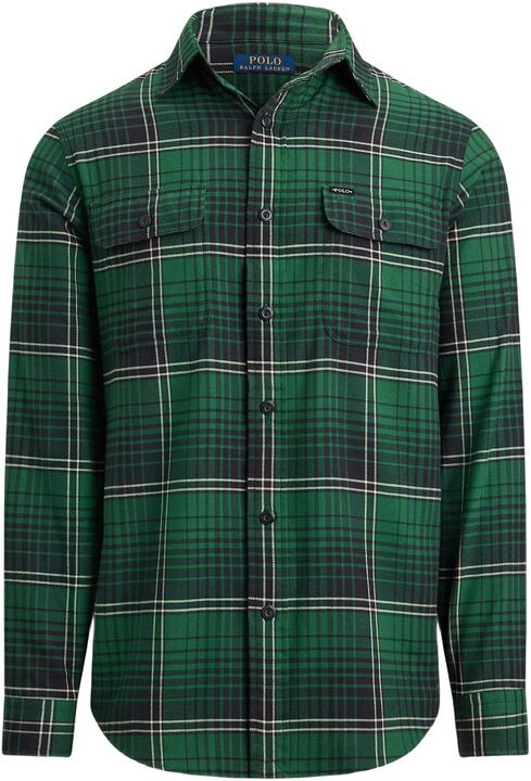 Classic Fit Plaid Performance Workshirt