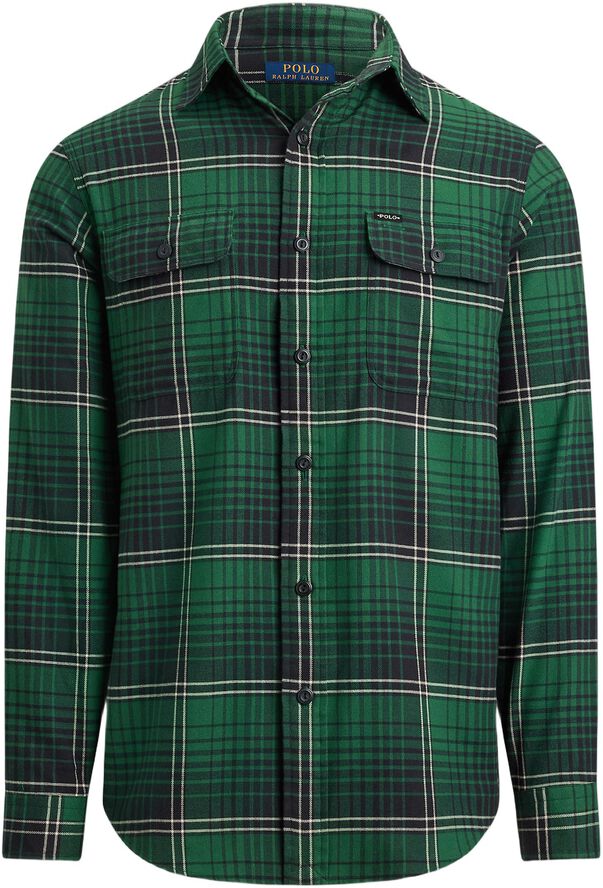 Classic Fit Plaid Performance Workshirt