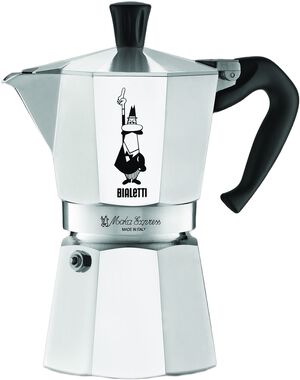 Moka Express espressokande, 4 kop Bialetti