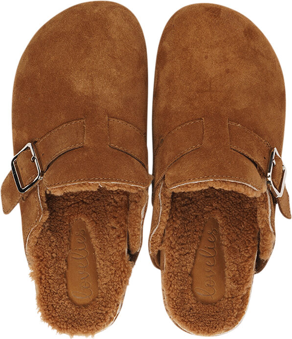 NESSO - SKIN MULES WITH ADJUSTABLE BUCKET