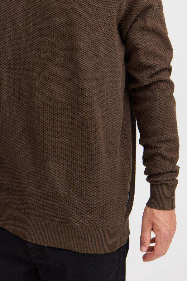 CFKARL 0160 structured crew neck kn