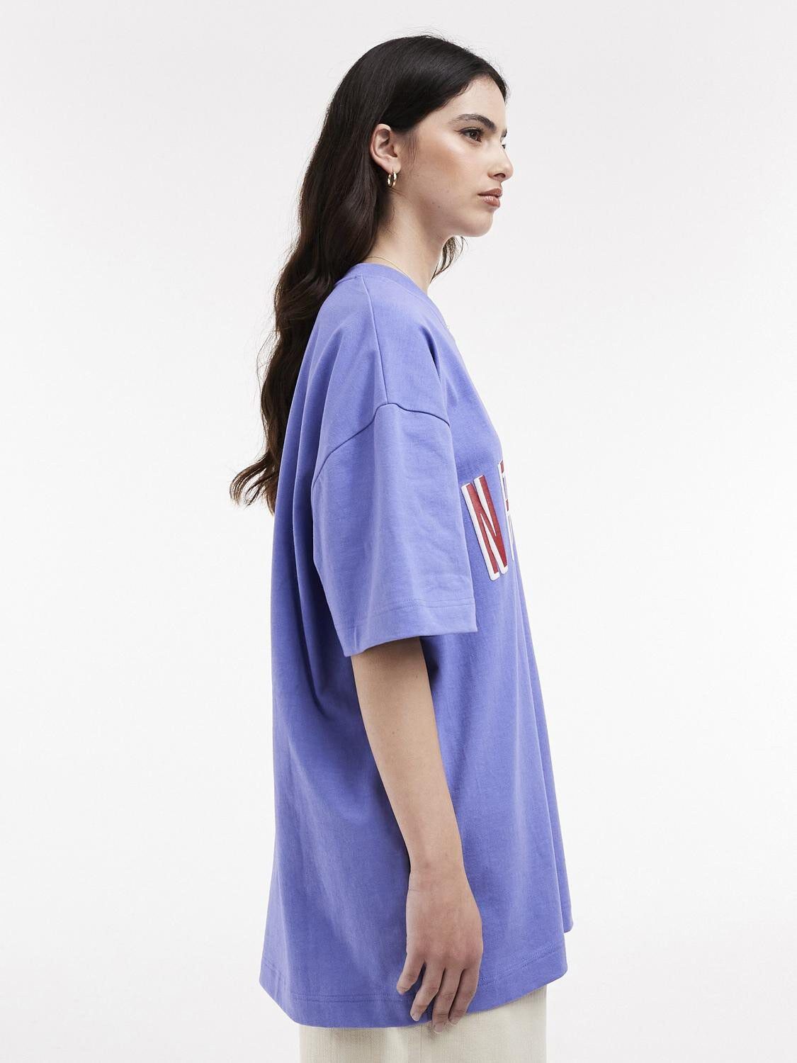 TSKALLY OVERSIZED T-SHIRT JRS - COTTON