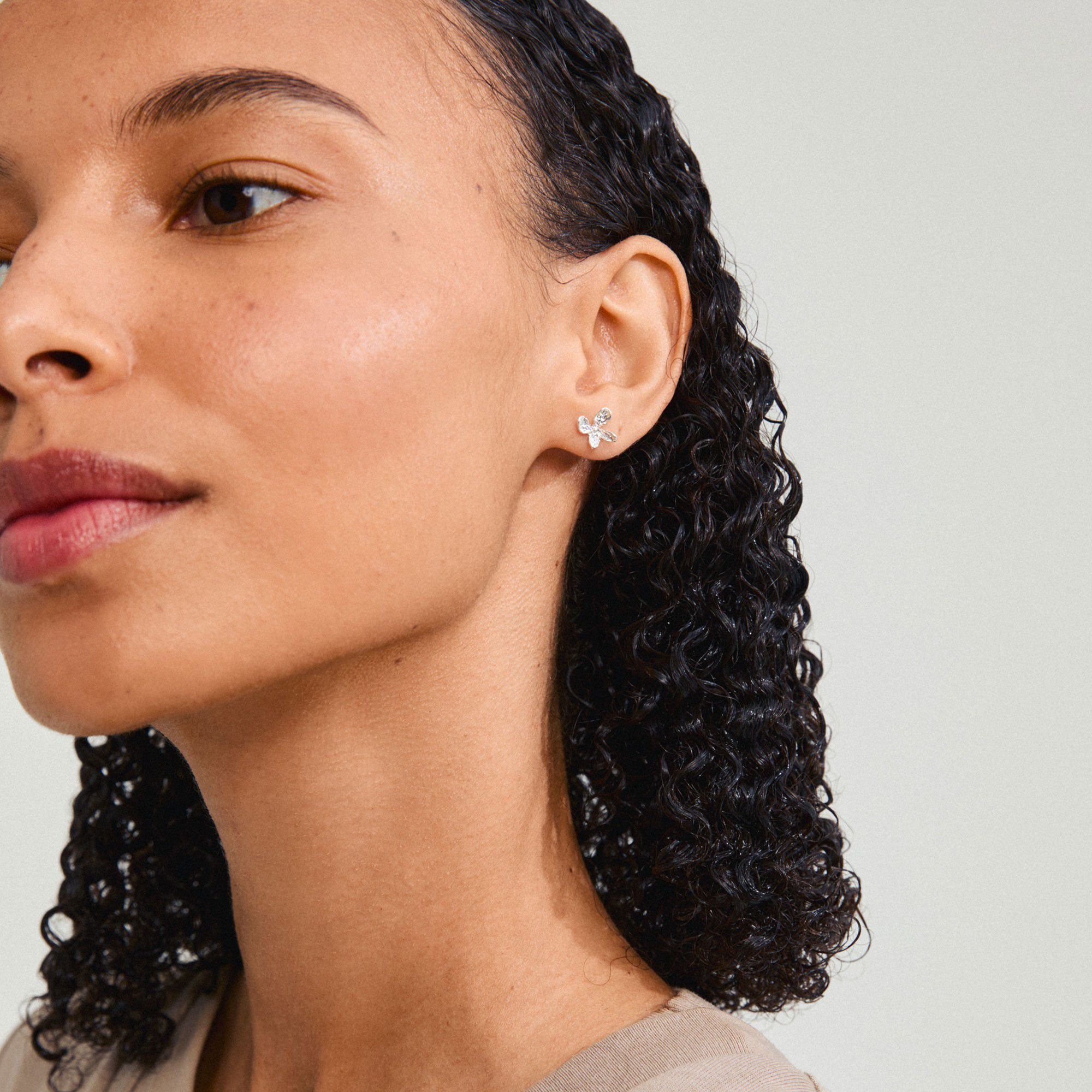 AGLAIA earrings silver-plated